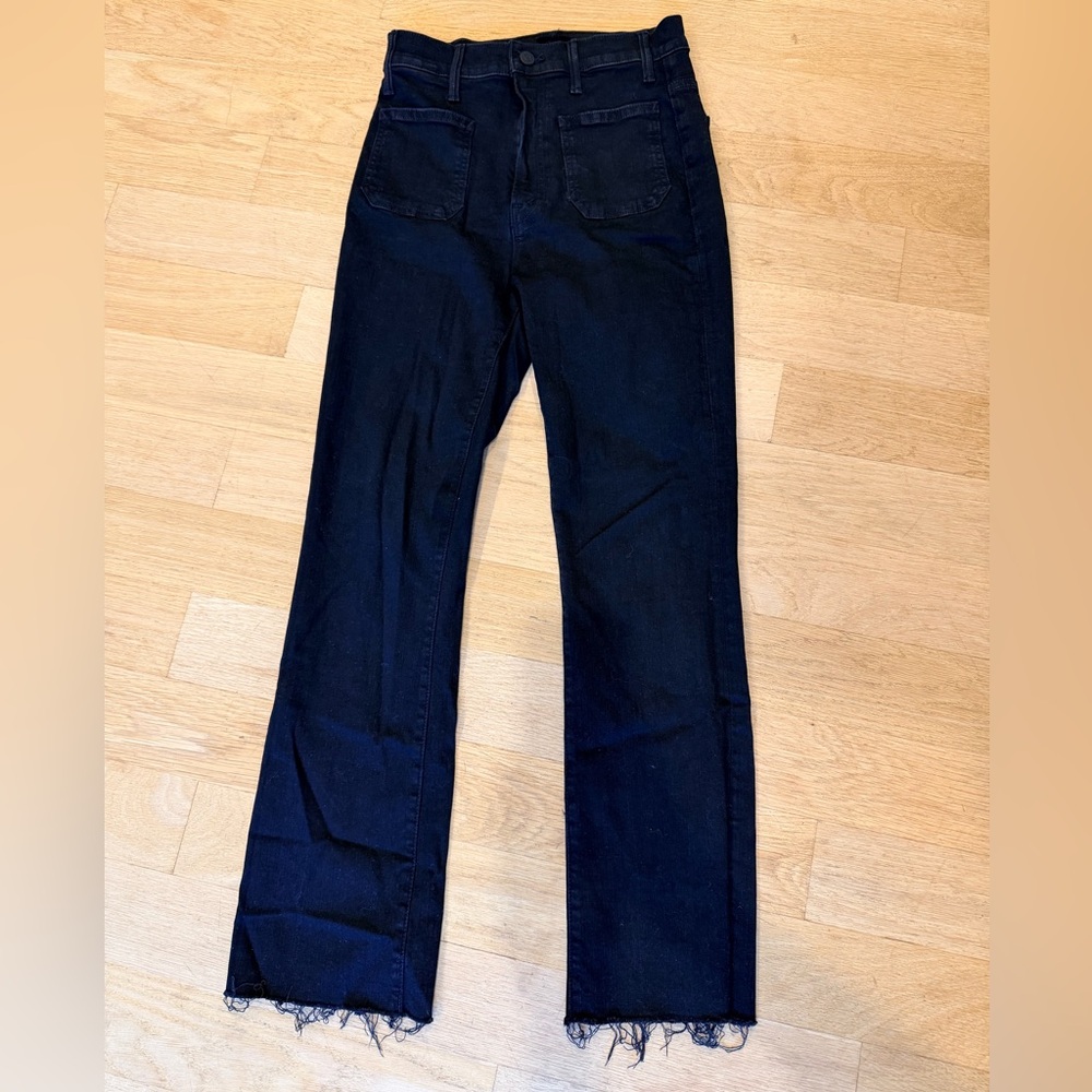 MOTHER Black Jeans